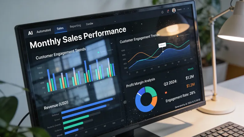 Automatisation du reporting avec l’IA : comment les agences produisent de beaux rapports rapidement
