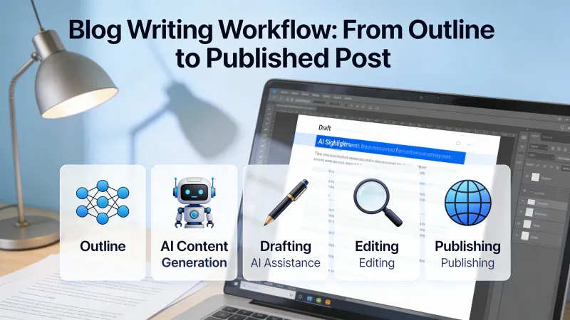 AI Blog Writing Workflow: From Outline to Publish
