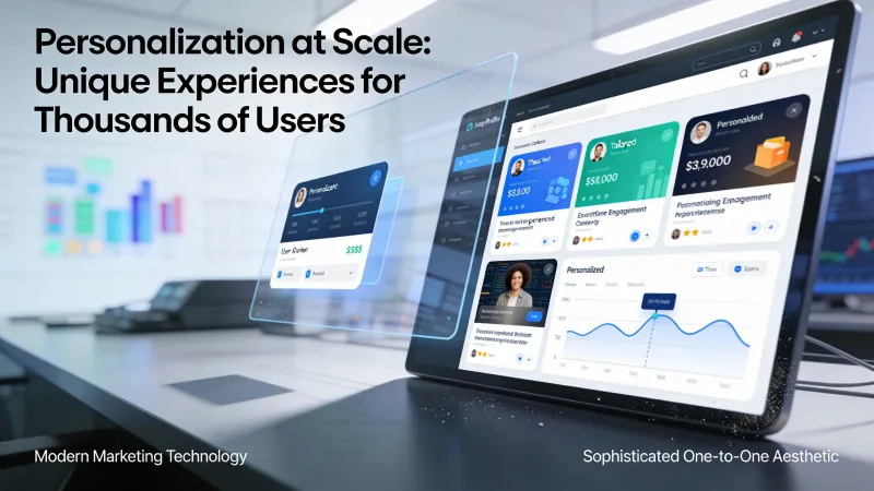 Personalización con IA a escala: más allá de 'Hola {firstName}'