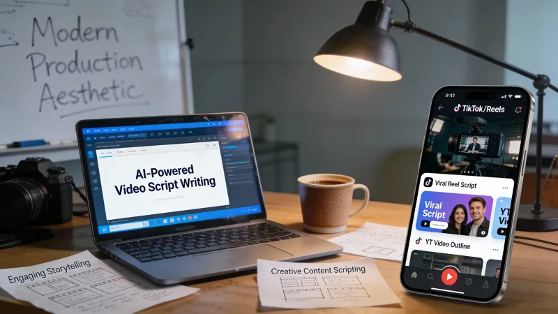 Guiones de vídeo con IA: YouTube, TikTok y Reels