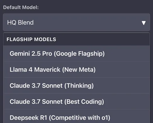 DatBot Available Models Overview
