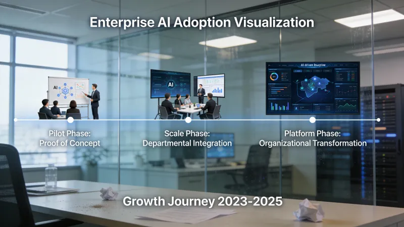 Ce qui se passe vraiment quand vous essayez d’étendre l’IA au-delà du pilote